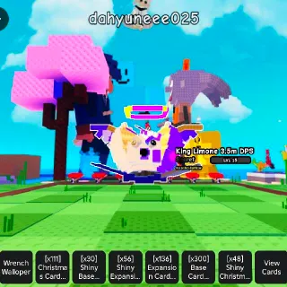 King limone 4kg Ascended-Rainbow 3.5m dps max level