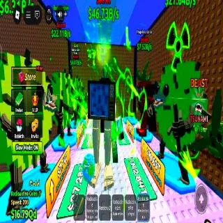 MASTODONTICO TELEPIEDONE RADIOACTIVE