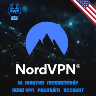 NordVPN™ Premium 1 Year Subscription | Up to 6 Devices, 12 Month nord vpn, Fast Delivery