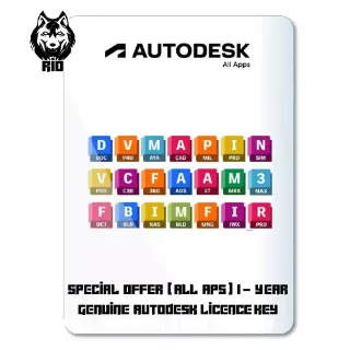 AutoCAD All Apps 12 Months licence key for PC/Mac