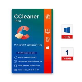 CCleaner Professional 1 Year, 1 Device - Windows Key (Global)