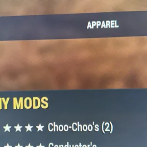 2 Choo-Choo 4* mods