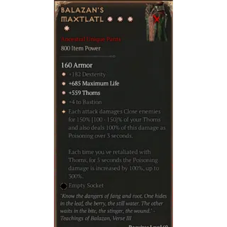 Diablo IV  Any 4GA MAX ROLL equipment