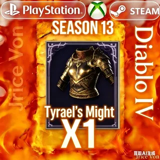 Diablo 4 S13 RUNE (Yom*6,Nag*6,Zik*6) 1 stacks Tyrael's Might Diablo IV