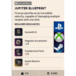 ARC Raiders  Osprey Sniper blueprint | Fast and Safe Delivery