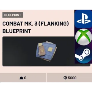 Combat Mk. 3 (Flanking) Blueprint+6magnet accelerator