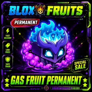 Blox Fruits - Gas Fruit Permanent [ 2500 R]