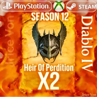 Diablo 4 | S12 | Rune | x12 Jah, x12 Que, x12 Gar | 2 Set Rune Heir Of Perdition   Diablo IV