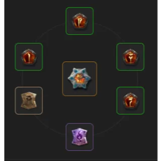 【Abaddon's Flesh】+20 Hellfire Full Set 5   Diablo 4 S15