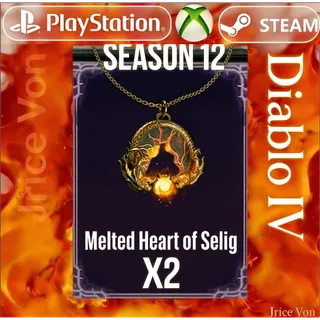 Diablo 4 S12 Melted Heartof Selig (12*Vex + 12* Thul + 12* Tun ) 2 Diablo IV 