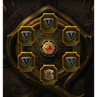 S14 Diablo 4 SC Cathan's Dauntless Faith Set FULL SET (5/5)+5 SLOT SEAL special affix high roll Diablo IV ⭐Death Awakening