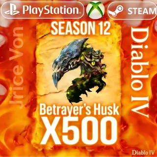 Diablo 4 Diablo IV S12 Betrayer’s Husk X500。