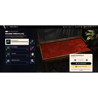 ARC Raiders | All items in TROPHY DISPLAY stages 1-5