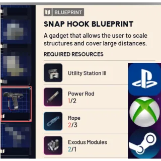 ARC Raiders - Snap Hook Blueprint