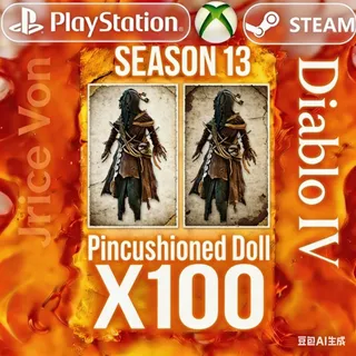 Diablo 4 Diablo IV S13 Pincushioned Doll  X100