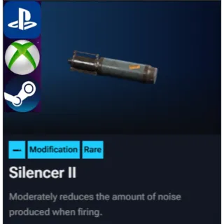 ARC Raiders SILENCER II BLUEPRINT