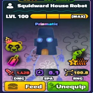 Squidward House Robot