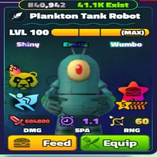 Plankton Tank Robot
