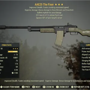 Weapon | AAE25 Fixer