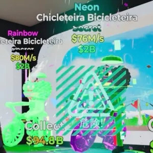 Rainbow bike/Neon Bike