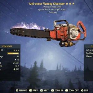 Weapon | AASS+1E chainsaw