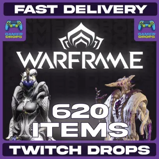 Warframe Twitch Drops - Sevagoth + Saryn + Baza + 22 Forma + 42 Relic+more (684)