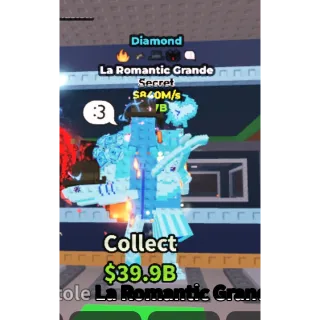 La Romantic Grande 840m/s+Diamond Anububu