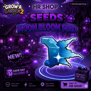 10x Moon Blossom seeds | Grow a Garden 2