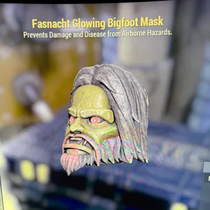 Glowing Bigfoot