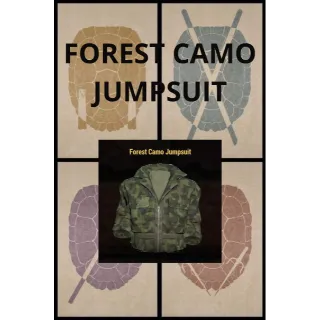 forest camo jumpsuit