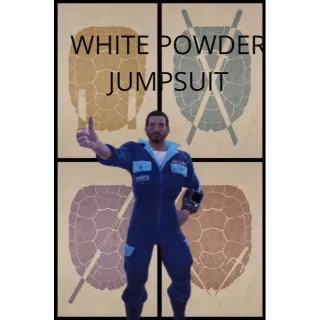 WHITE POWDER JUMPSUIT