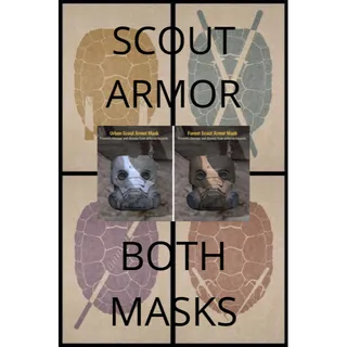 BOTH SCOUT ARMOR MASKS