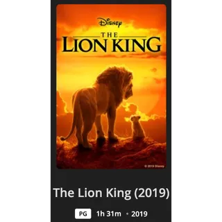 The Lion King - 2019 