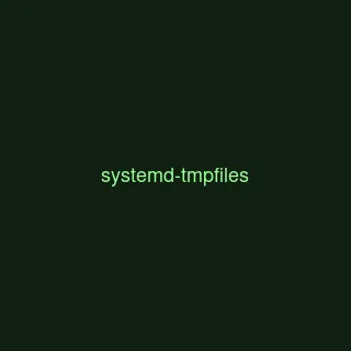systemd-tmpfiles