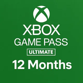 Xbox Game Pass Ultimate 12 Months
