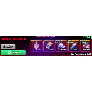 Winter Bundle 3 - Anime Vanguards