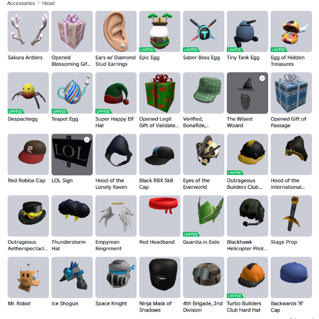Stacked Account I Tix Swordpack I Octoblox I Cool Thing I LOL Sign I XD ...