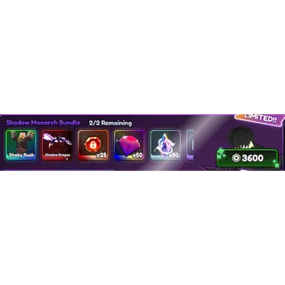 Shadow Monarch Bundle - Universal Tower Defense X