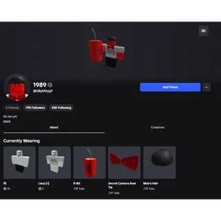 Stacked Account I Epic Face I Ninja I Steampunk Elephant I BiggerHead I Candy Cane Antlers I Paper Money Hat