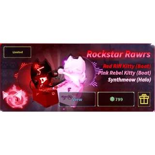 Rockstar Rawrs - Fisch