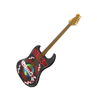 ROBLOX World Tour Lightning Guitar - Limited