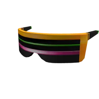 Neon Chrome Glasses - Limited