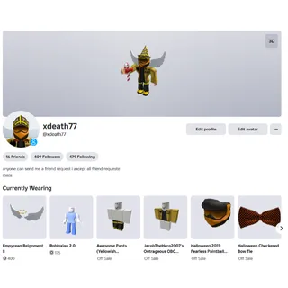 Stacked Account I Octoblox I Cool Thing I Golden Pixel Award I Question Mark I Roll I Paper Tix Hat I 7.3k Rap+++