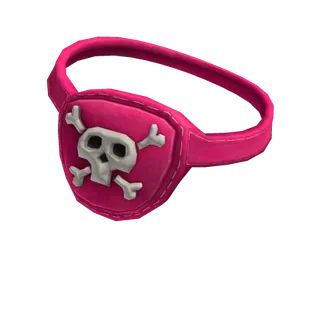 Neon Pink Pirate Patch - Limited