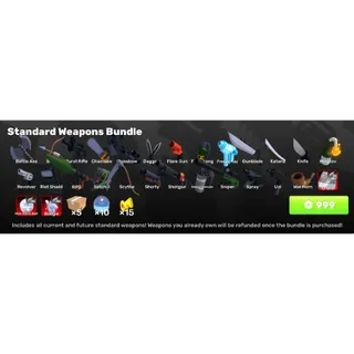 Standard Weapons Bundle