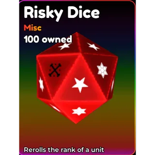 Risky dice 2500x