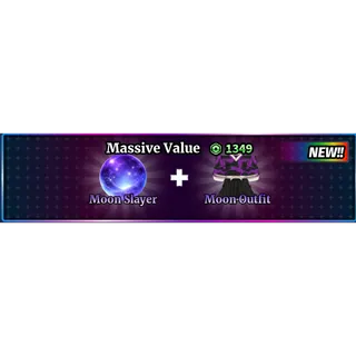 Moon Slayer + Moon Outfit - Sailor Piece