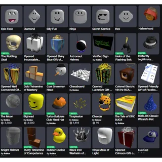 Extremely Rare Account I 2006 I Epic Face I Diamond Head I Hex Head I 100k Rap I Ninja Face I Knight Helmet I Hallowhood