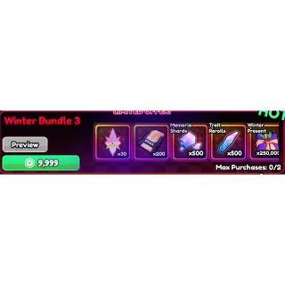 Winter Bundle 3 - Anime Vanguards