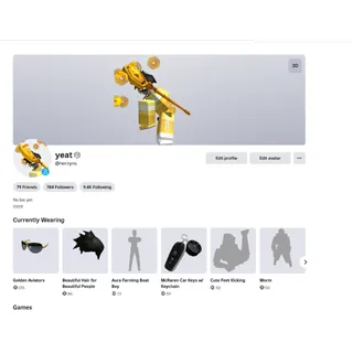 Stacked I Headless I Korblox I Whatchoo Talkin Bout I GoldLika: RBL I Blade of the Dusekkar I Workclock Headphones+++